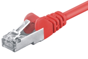 CAT5e patch cable SF-UTP, 20m, red 