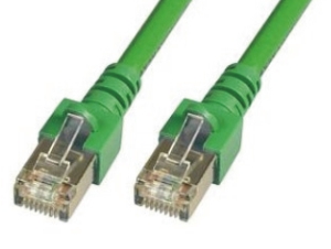 CAT5e Netzwerkkabel SF/UTP, PVC, RJ45, 2.5Gbit, 0.50m, grn 