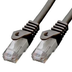CAT6 Netzwerkkabel UTP LSZH 5Gbit RJ45 1,00m schwarz 