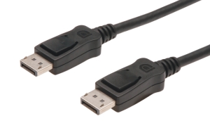 DisplayPort cable 4K@60Hz m/m 1m black, PREMIUM 