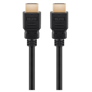 Ultra High Speed HDMI Cable, 8K@60Hz, 48Gbps, 1.0m, black 