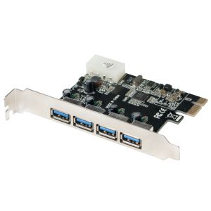 PCI Express card USB 3.0, 4-Port 