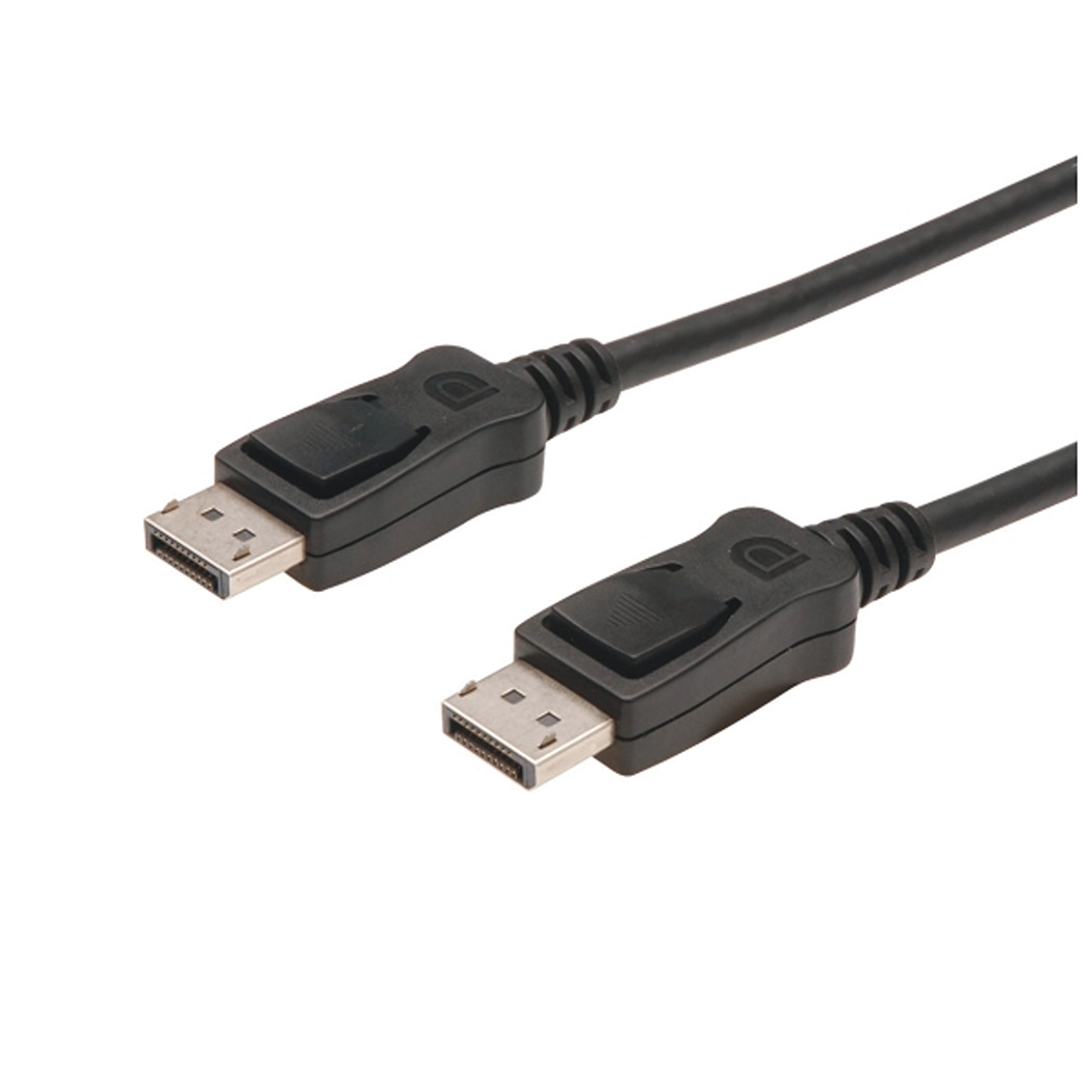Displayport Cable 4K@60Hz m/m 2m black, PREMIUM 